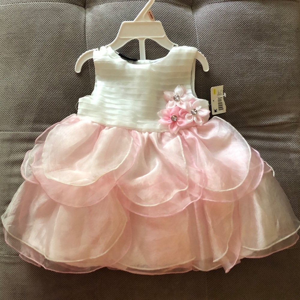 Pink Flower Dress